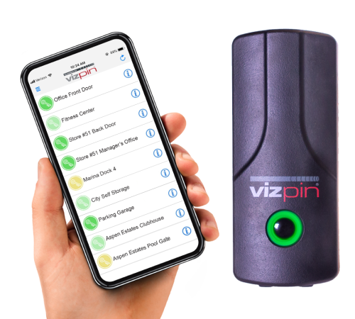VIZpin is a simple keyless self-storage access control system. Self Storage Access Control System